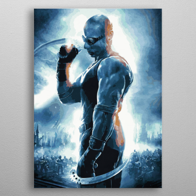 Displate Metall-Poster "Riddick"